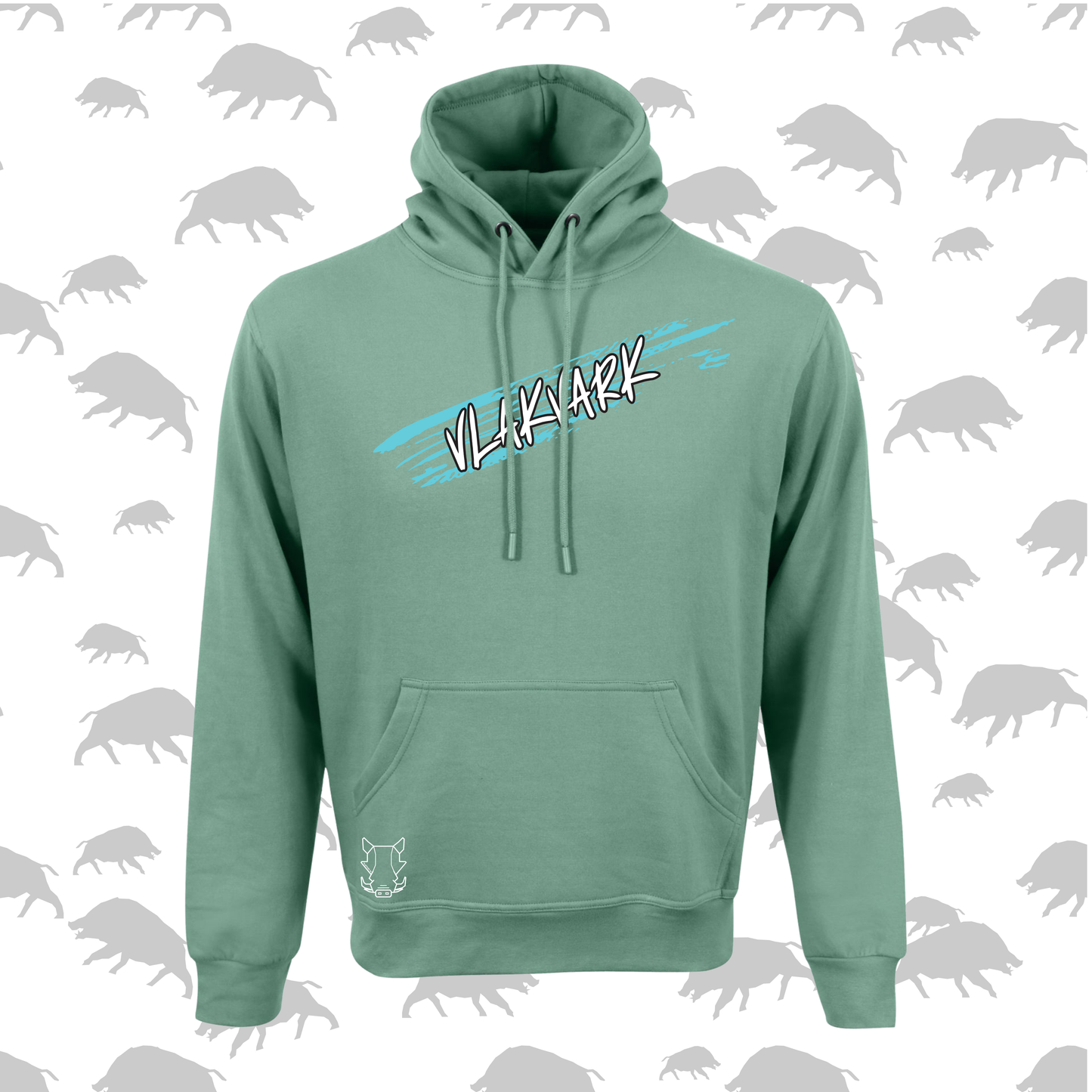 Vlakvark Hoodie V Mans en Dames