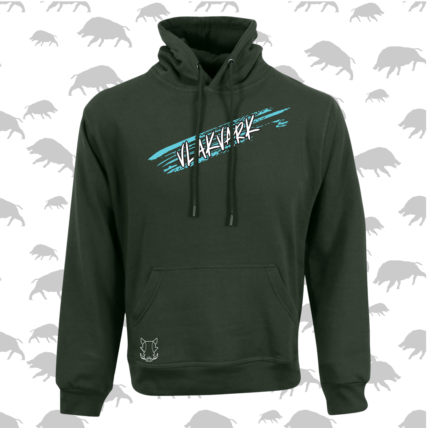 Vlakvark Hoodie V Mans en Dames