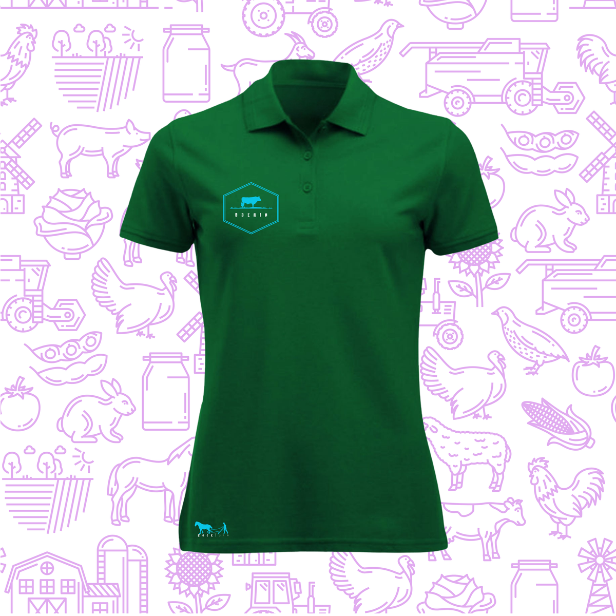 Boertjie Golf Shirts For Ladies