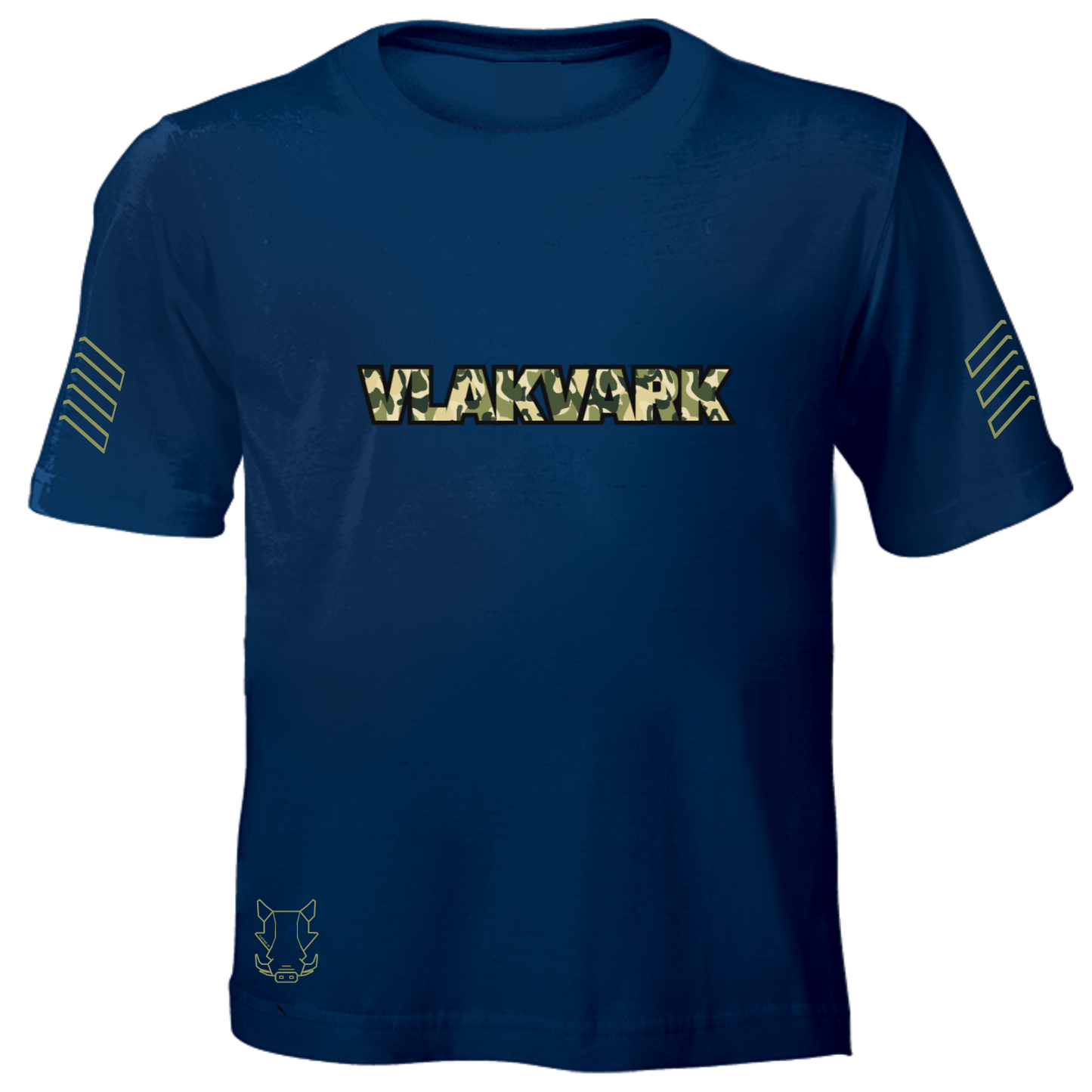 Vlakvark T-Hemp Camo Kids