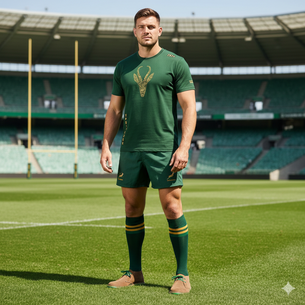 Vlakvark Springbok Vellies vir Mans en Dames