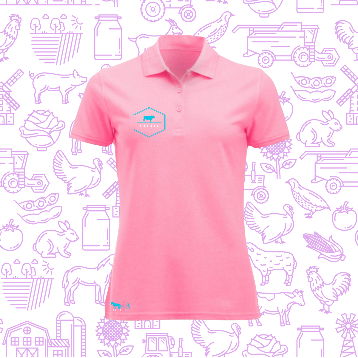 Boertjie Golf Shirts For Ladies