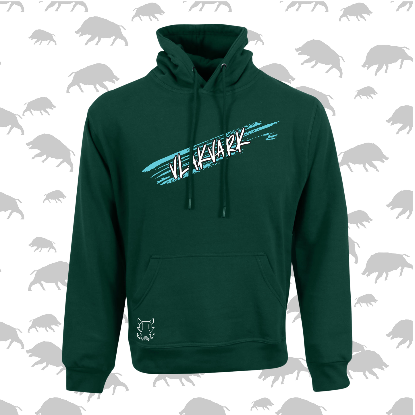 Vlakvark Hoodie V Mans en Dames