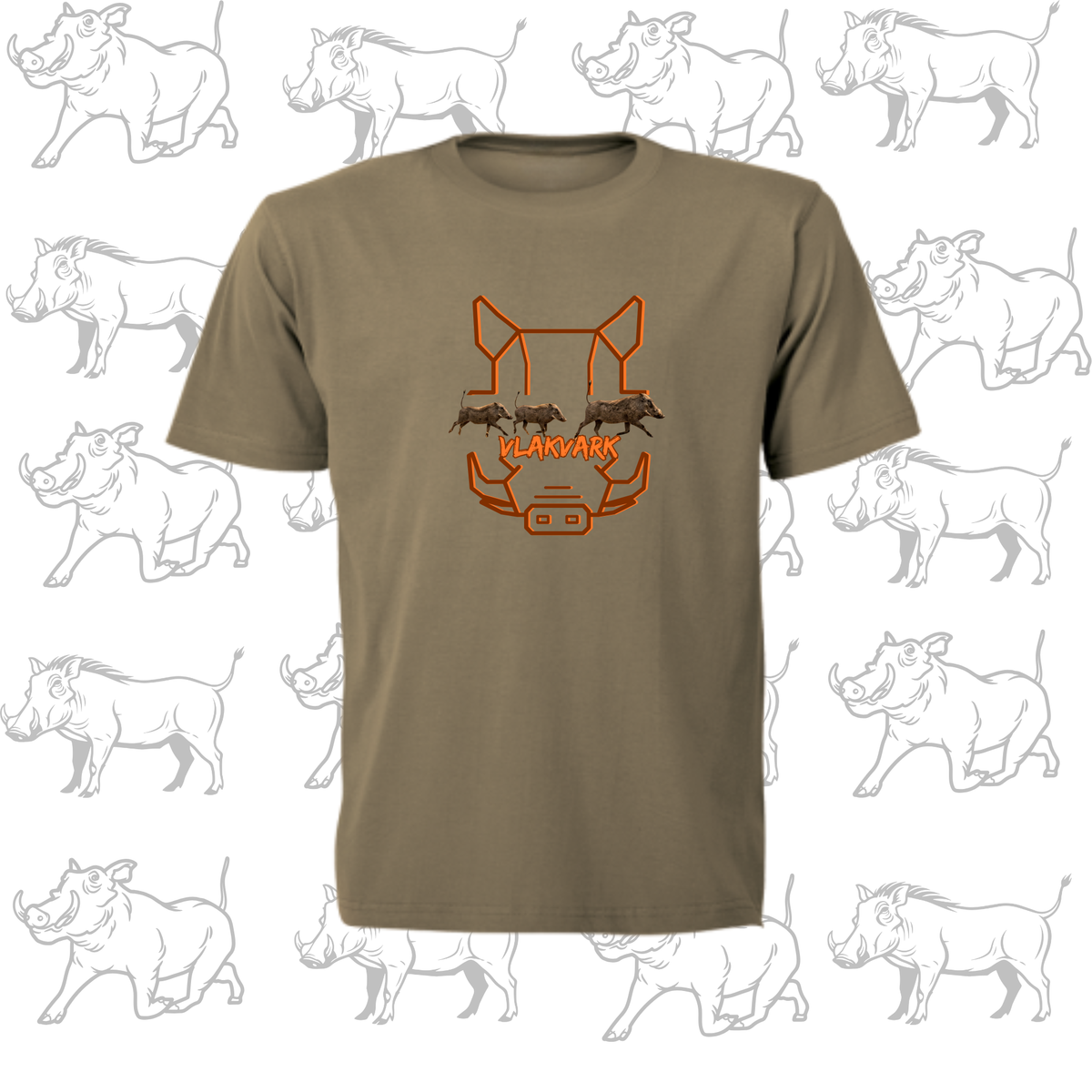 Vlakvark T-Hemp vir Mans (b) (Copy)