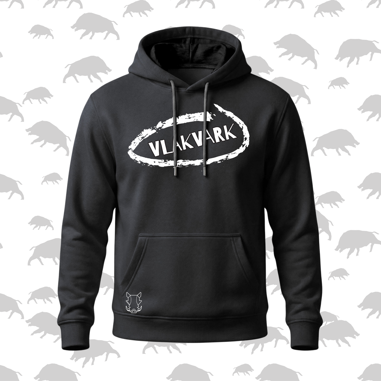 Vlakvark Hoodie V Mans en Dames (A)