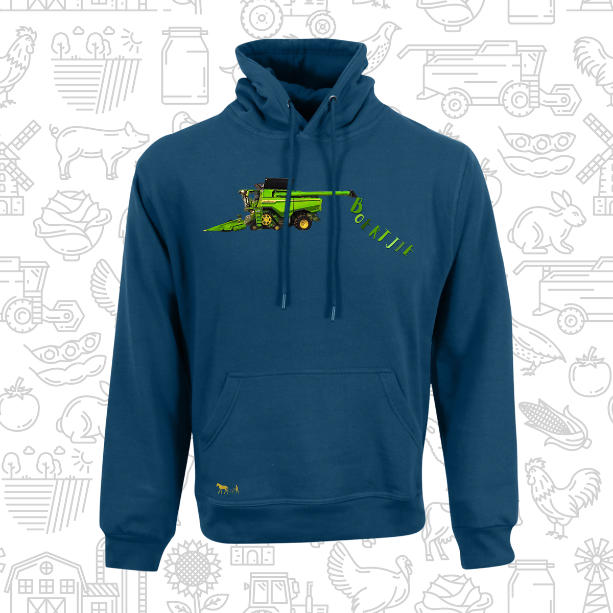 Boertjie Hoodie V Mans en Dames (M)