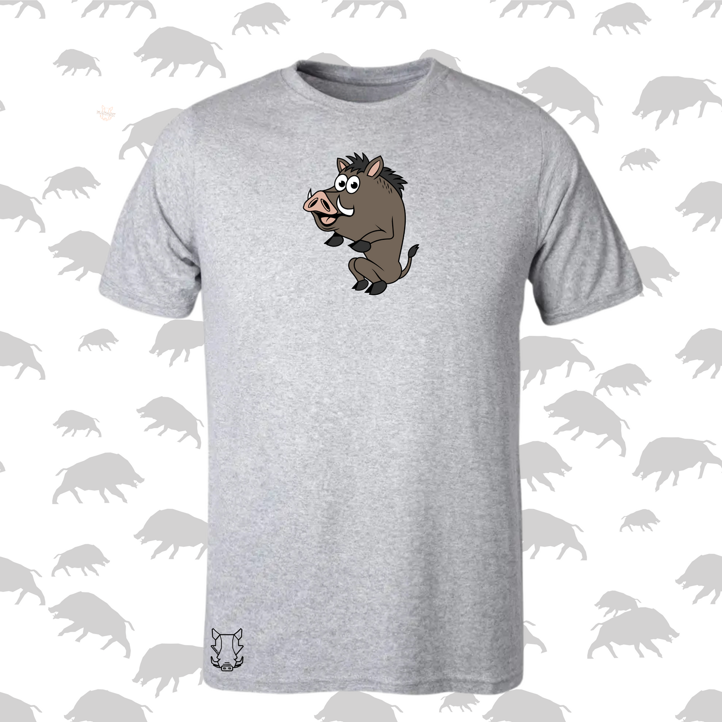 Vlakvark T-Hemp Vir Kids