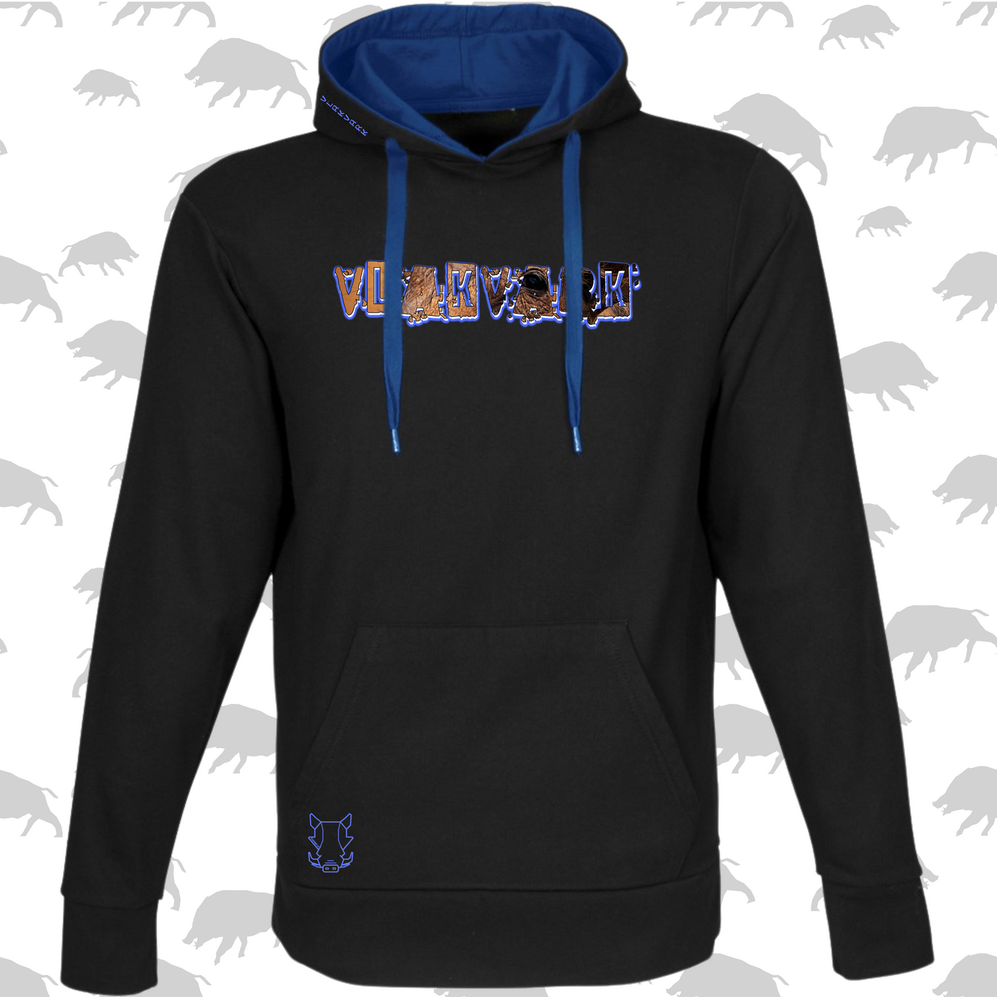 Vlakvark Hoodie Vir Mans en Dames