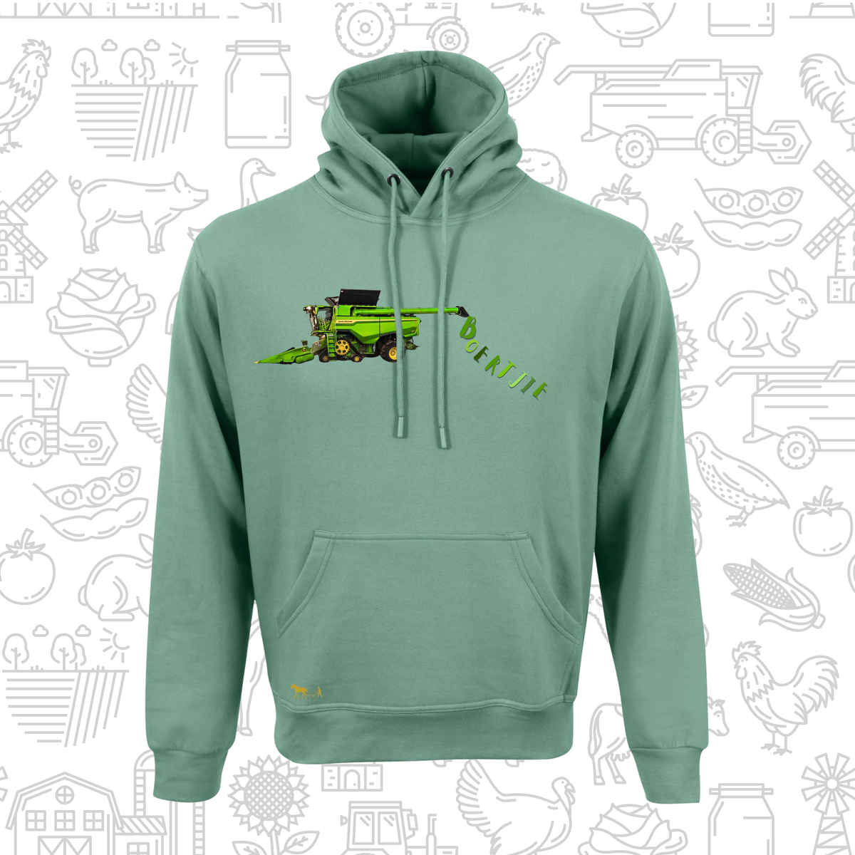 Boertjie Hoodie V Mans en Dames (M)