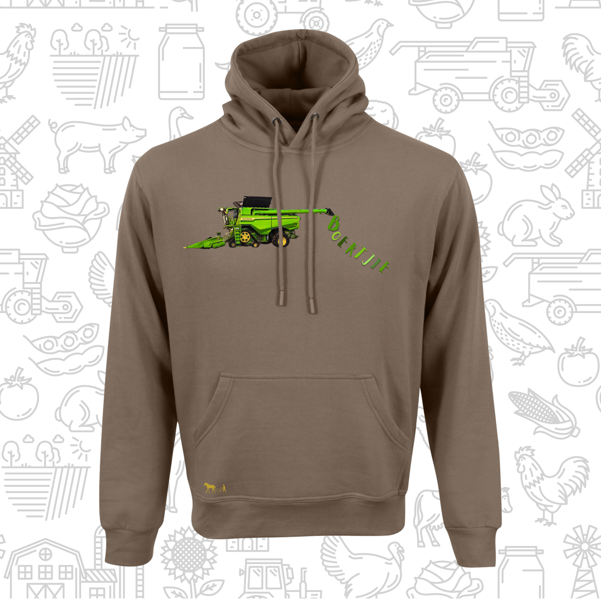 Boertjie Hoodie V Mans en Dames (M)