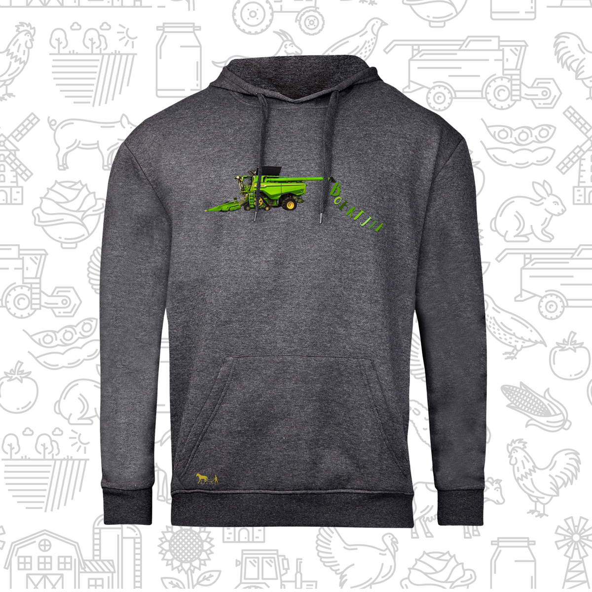 Boertjie Hoodie V Mans en Dames (M)
