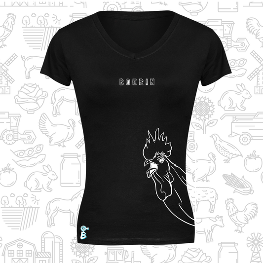 Boerin T-Hemp vir Dames