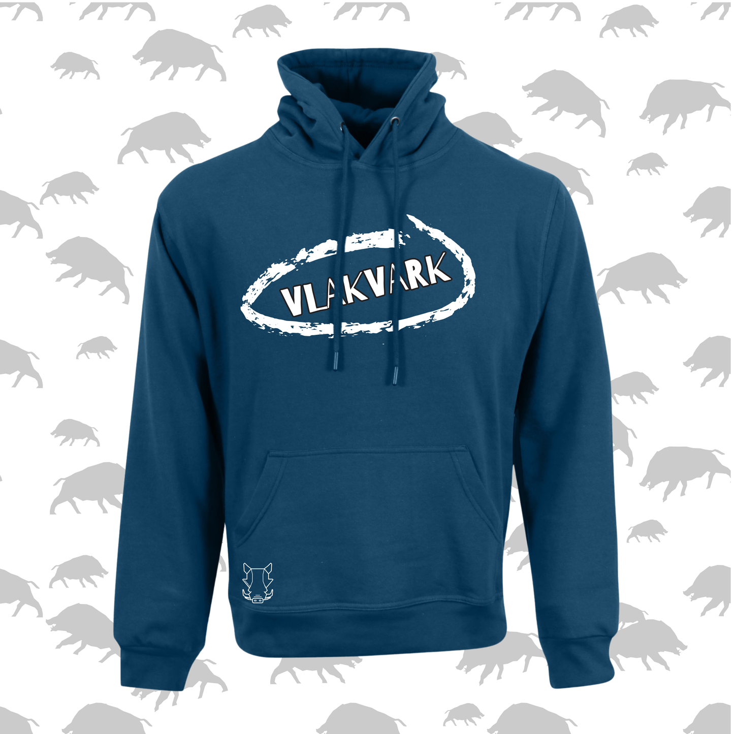 Vlakvark Hoodie V Mans en Dames (A)