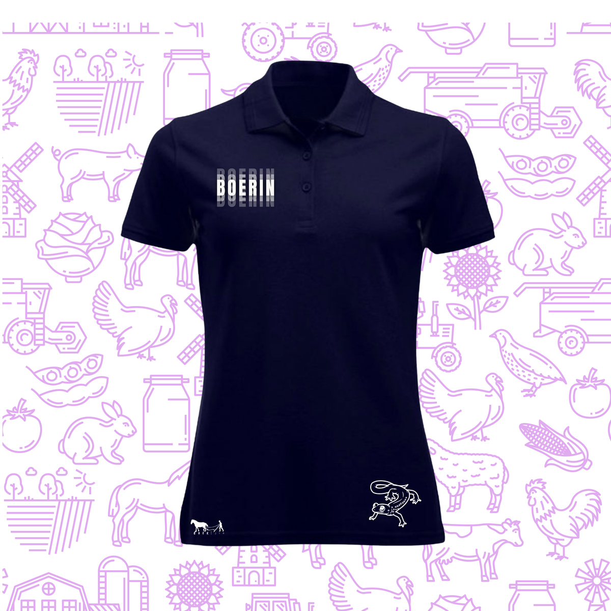 Boertjie Golf Shirts For Ladies