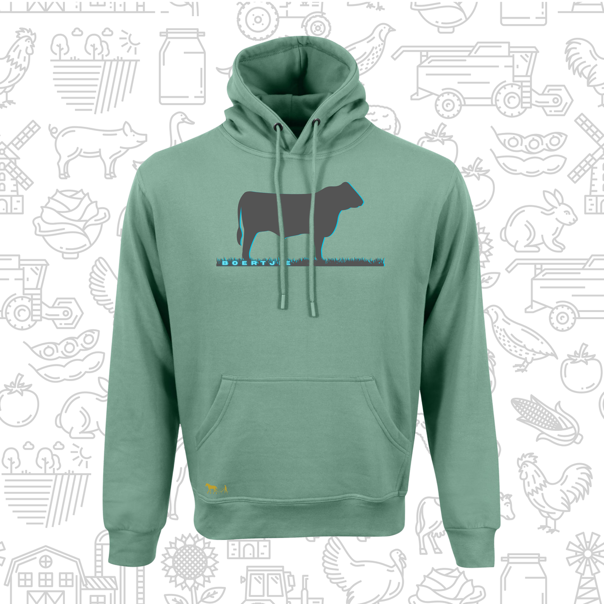 Boertjie Hoodie V Mans en Dames (M)