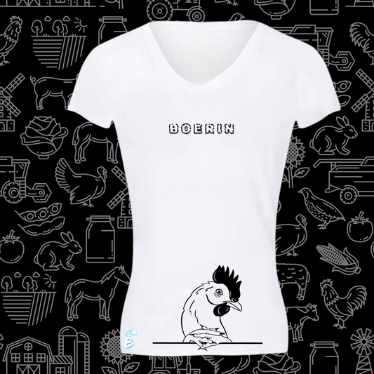 Boerin T-Hemp vir Dames