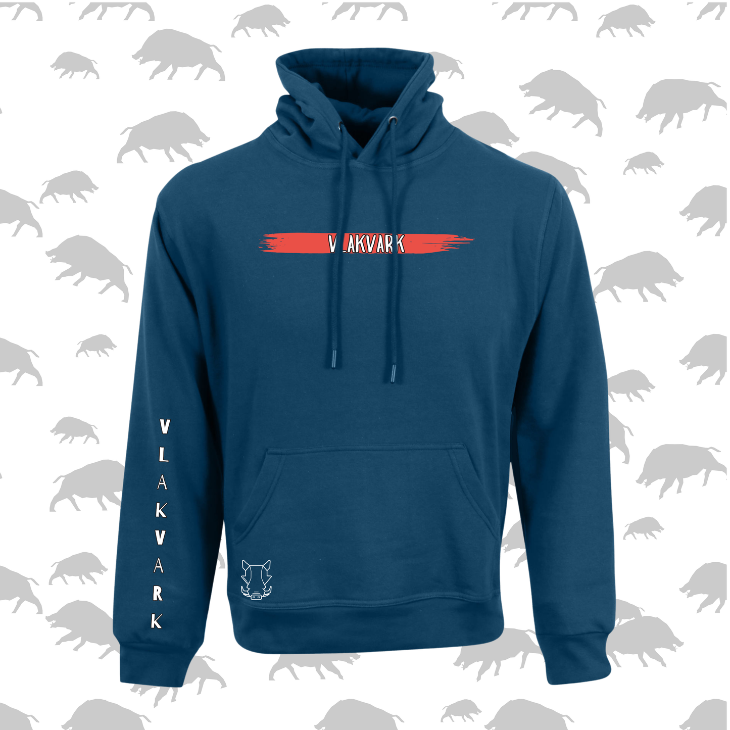 Vlakvark Hoodie V Mans en Dames (A)