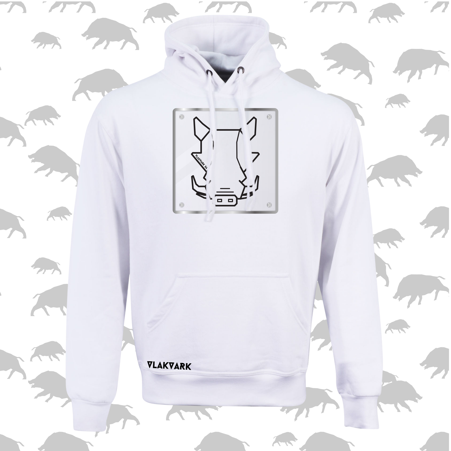 Vlakvark Hoodie V Mans en Dames (A)