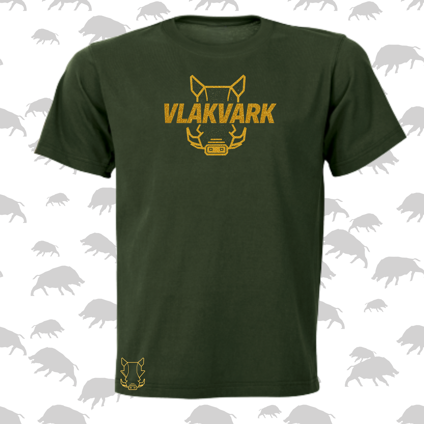 Vlakvark Gold T-Hemp vir Mans (b)