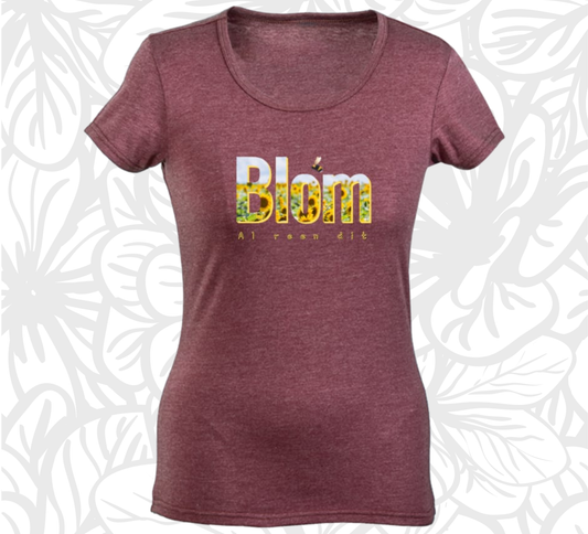 Blom T-Hemp vir Dames