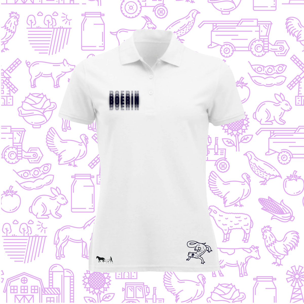 Boertjie Golf Shirts For Ladies