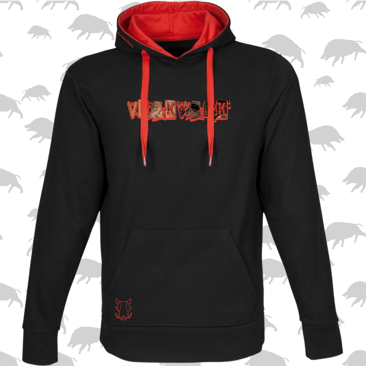 Vlakvark Hoodie Vir Mans en Dames