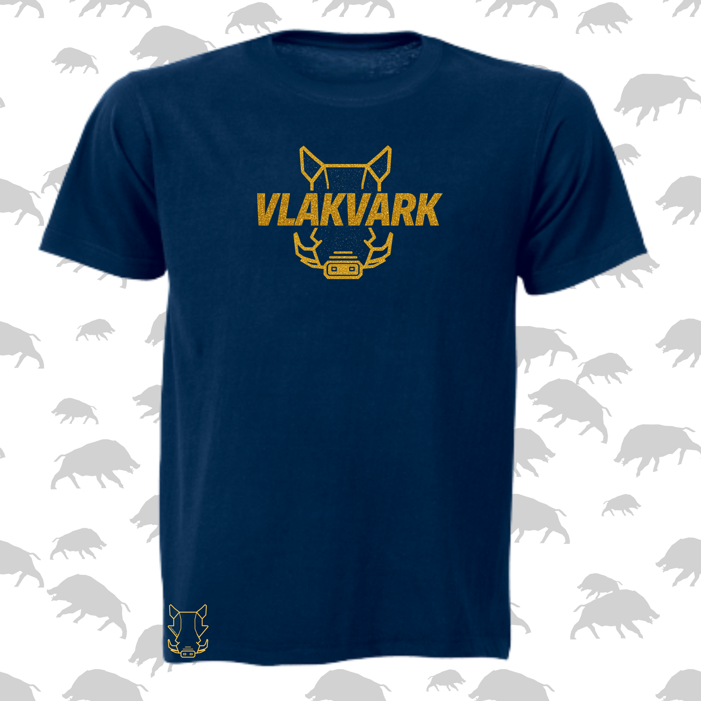 Vlakvark Gold T-Hemp vir Mans (b)