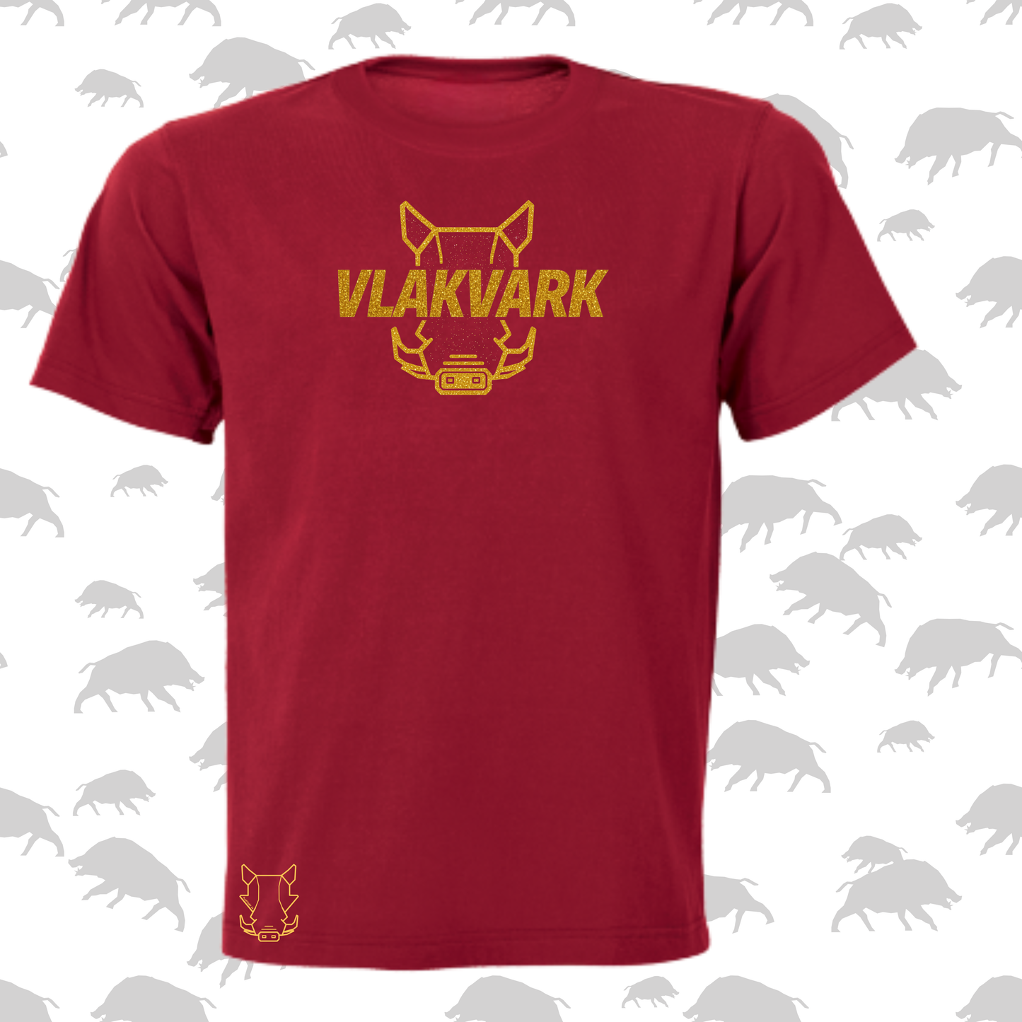 Vlakvark Gold T-Hemp vir Mans (b)