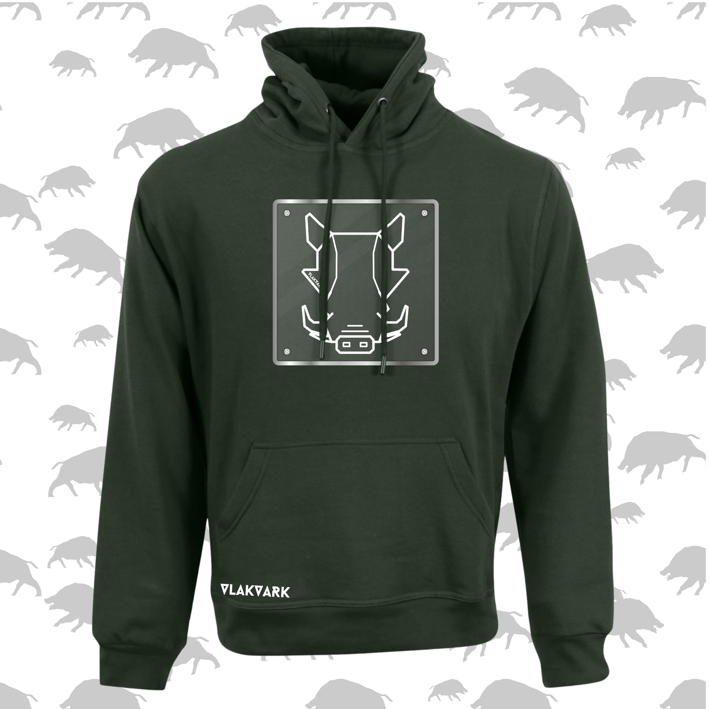 Vlakvark Hoodie V Mans en Dames (A)