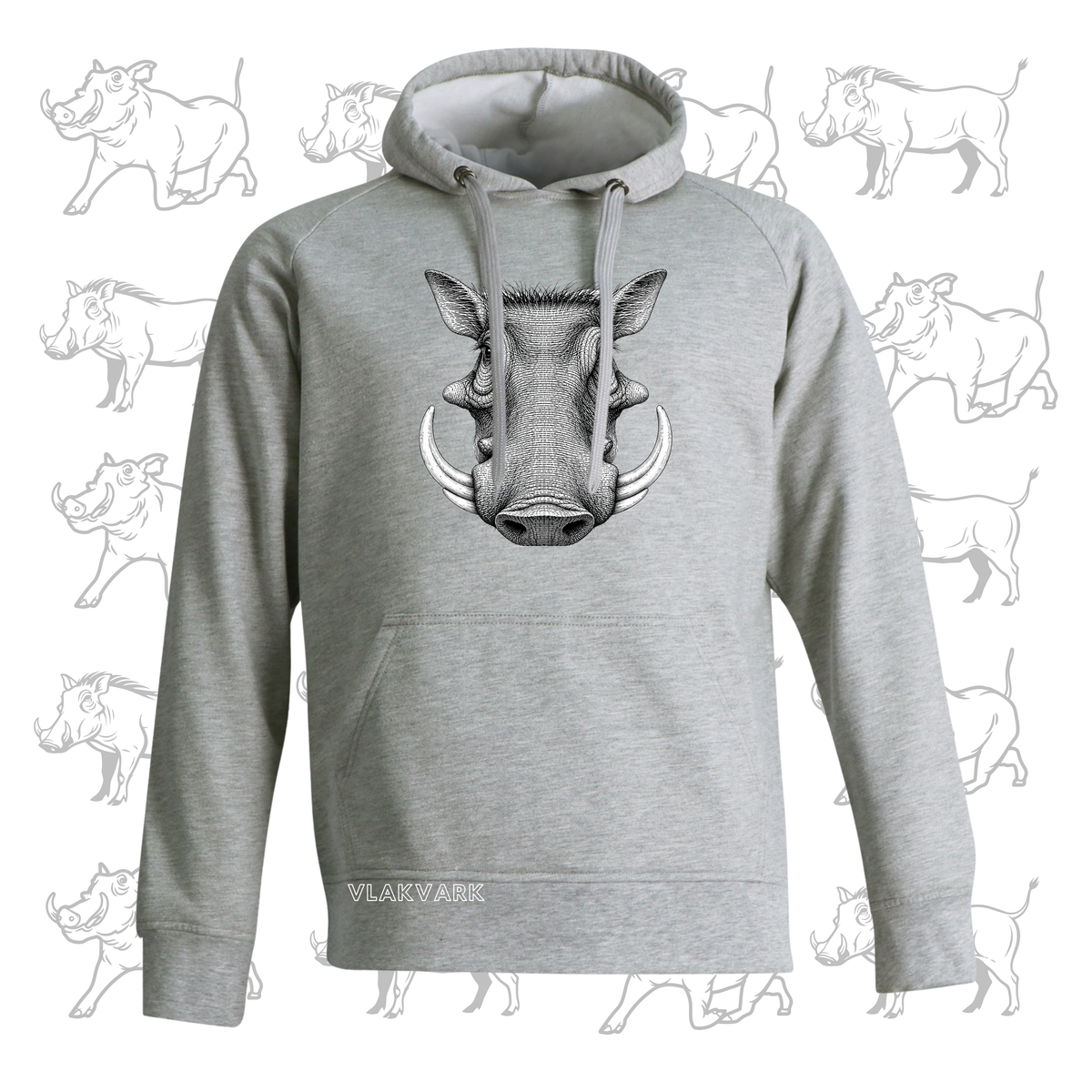 Vlakvark Mans en Dames Gladius Hoodie (m)
