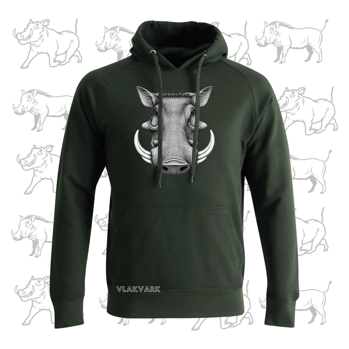 Vlakvark Mans en Dames Gladius Hoodie (m)