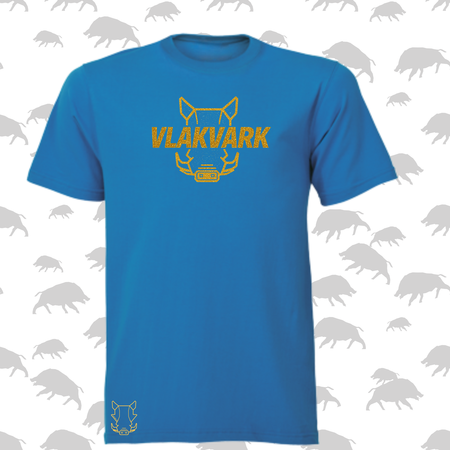 Vlakvark Gold T-Hemp vir Mans (b)