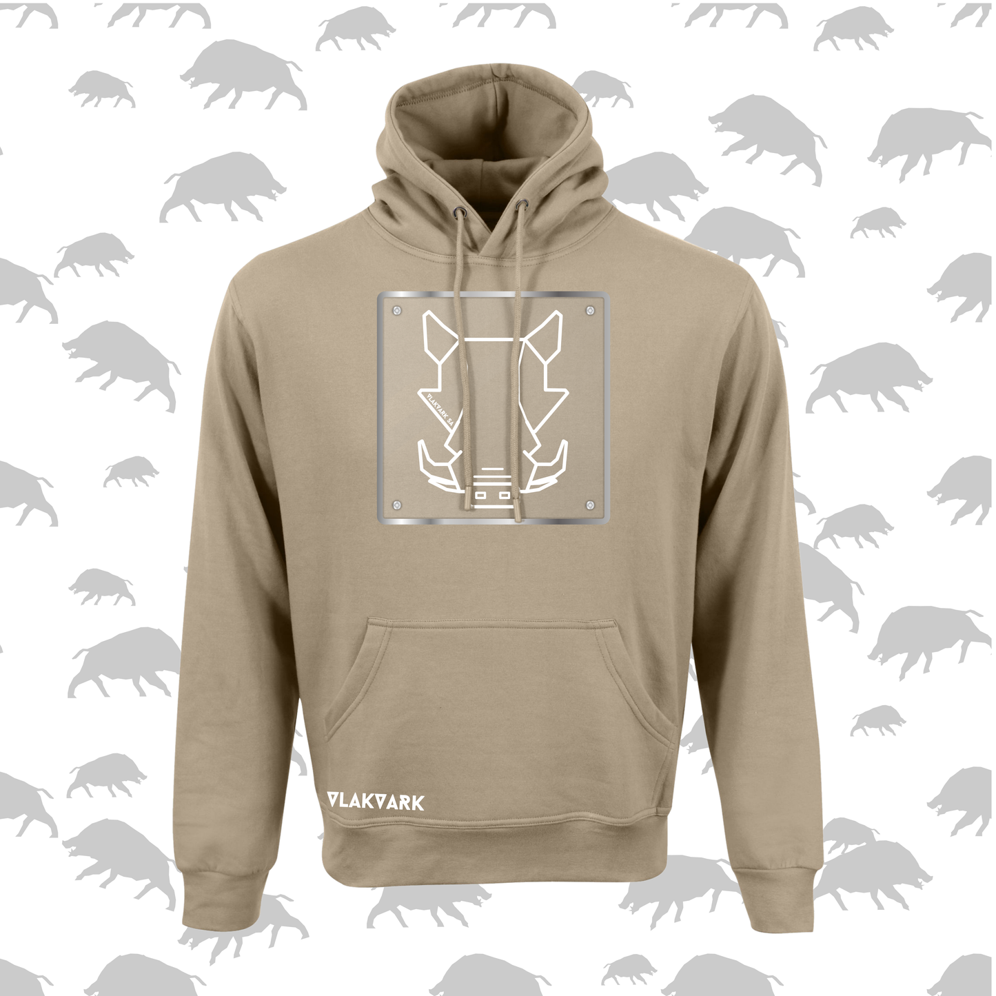 Vlakvark Hoodie V Mans en Dames (A)