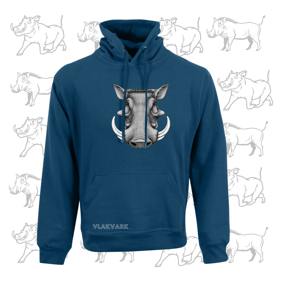 Vlakvark Mans en Dames Phoenix Hoodie (m]