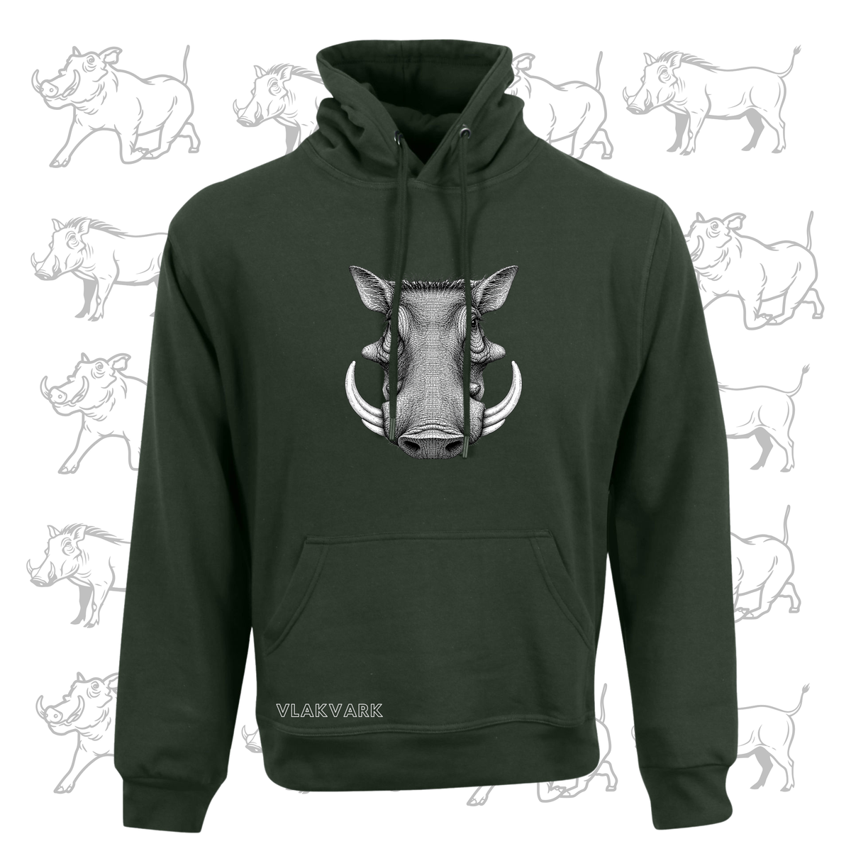 Vlakvark Mans en Dames Phoenix Hoodie (m]