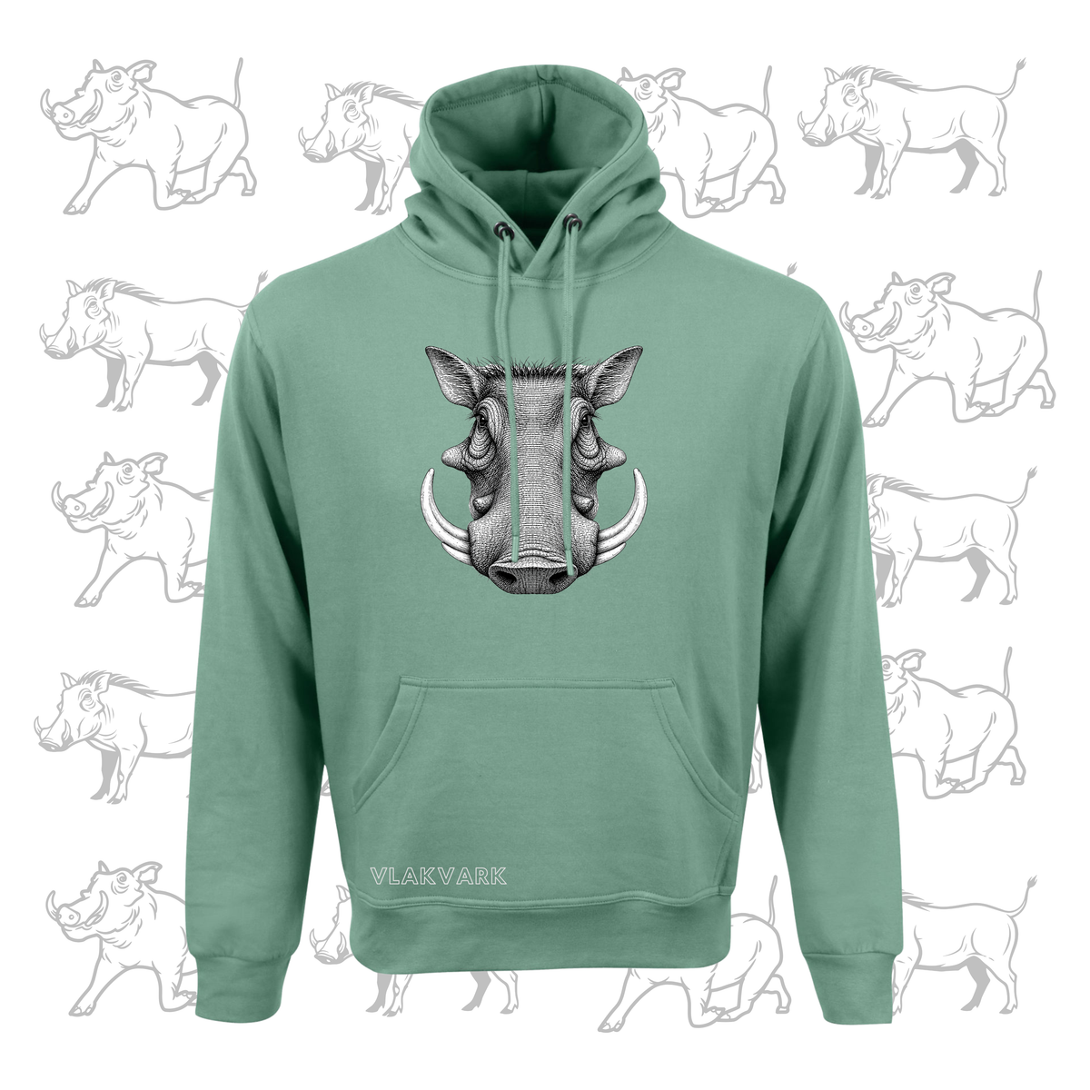 Vlakvark Mans en Dames Phoenix Hoodie (m]