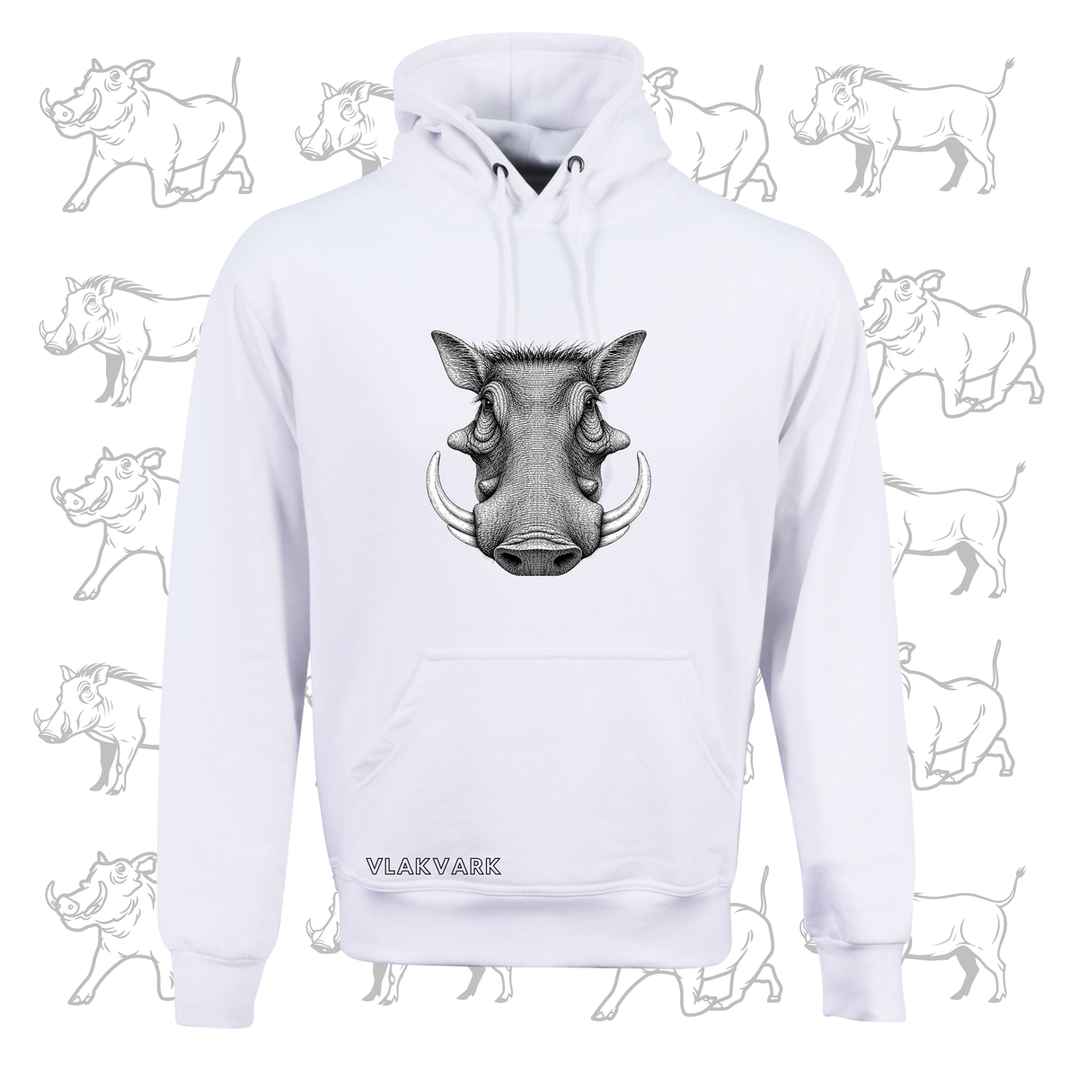 Vlakvark Mans en Dames Phoenix Hoodie (m]