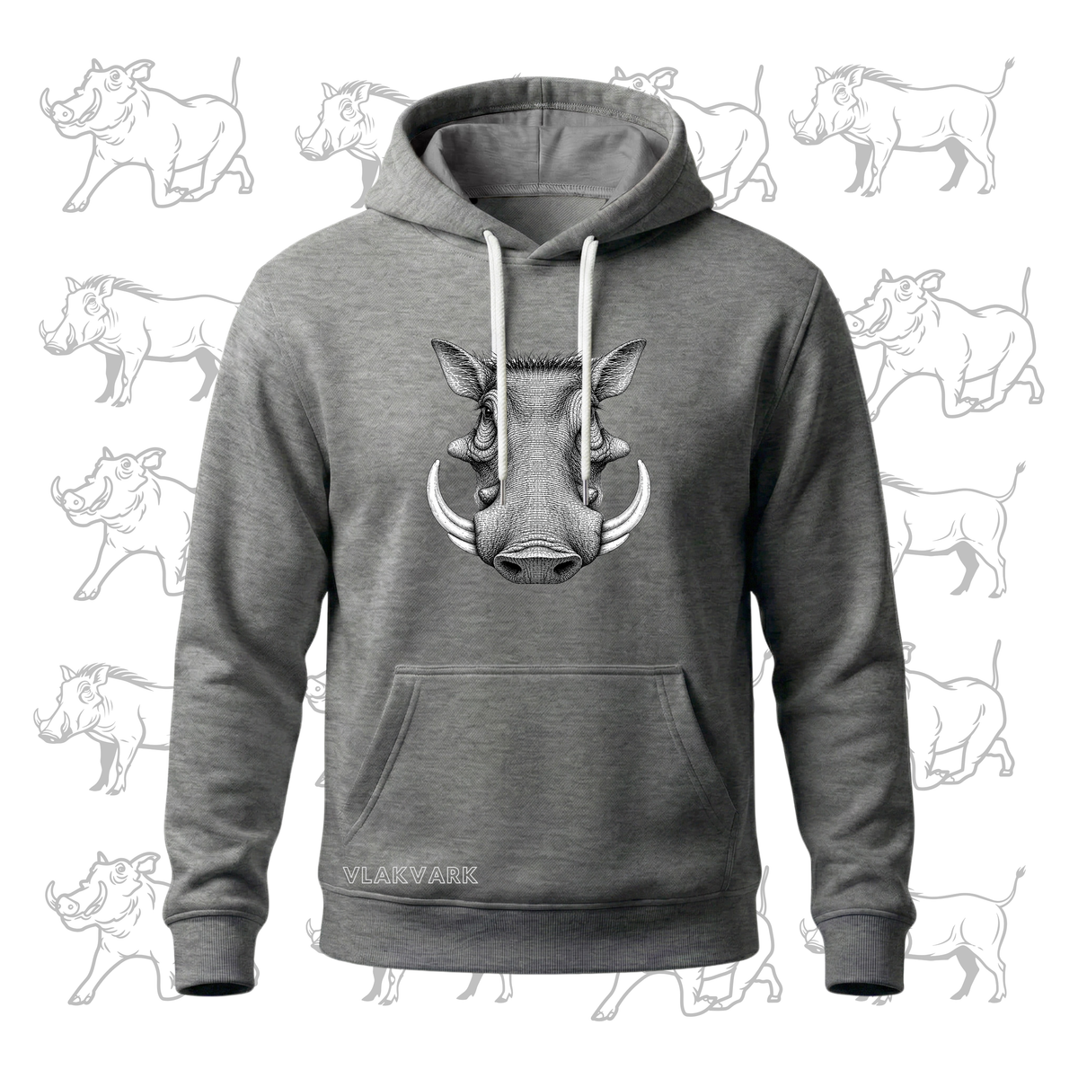 Vlakvark Mans en Dames Phoenix Hoodie (m]