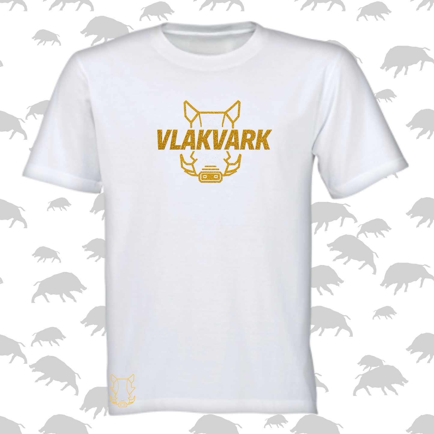 Vlakvark Gold T-Hemp vir Mans (b)