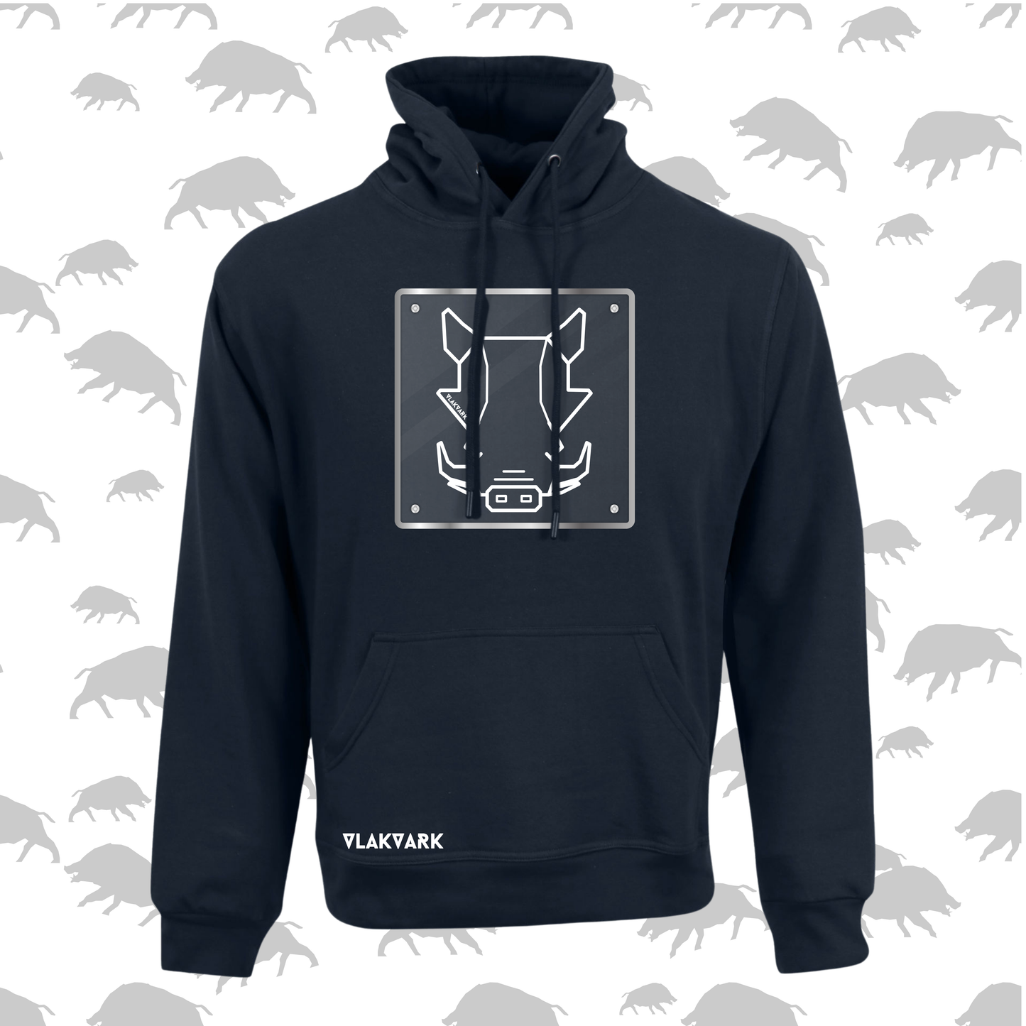 Vlakvark Hoodie V Mans en Dames (A)