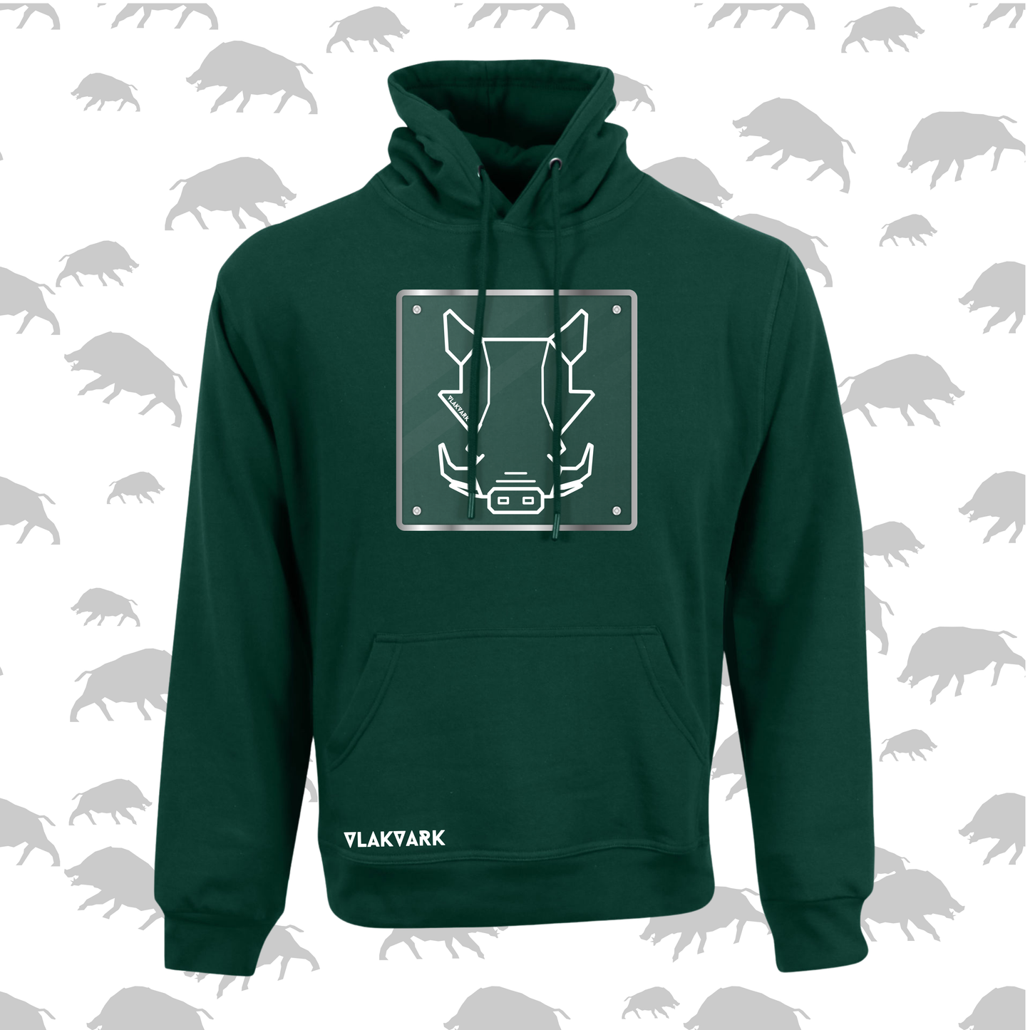 Vlakvark Hoodie V Mans en Dames (A)