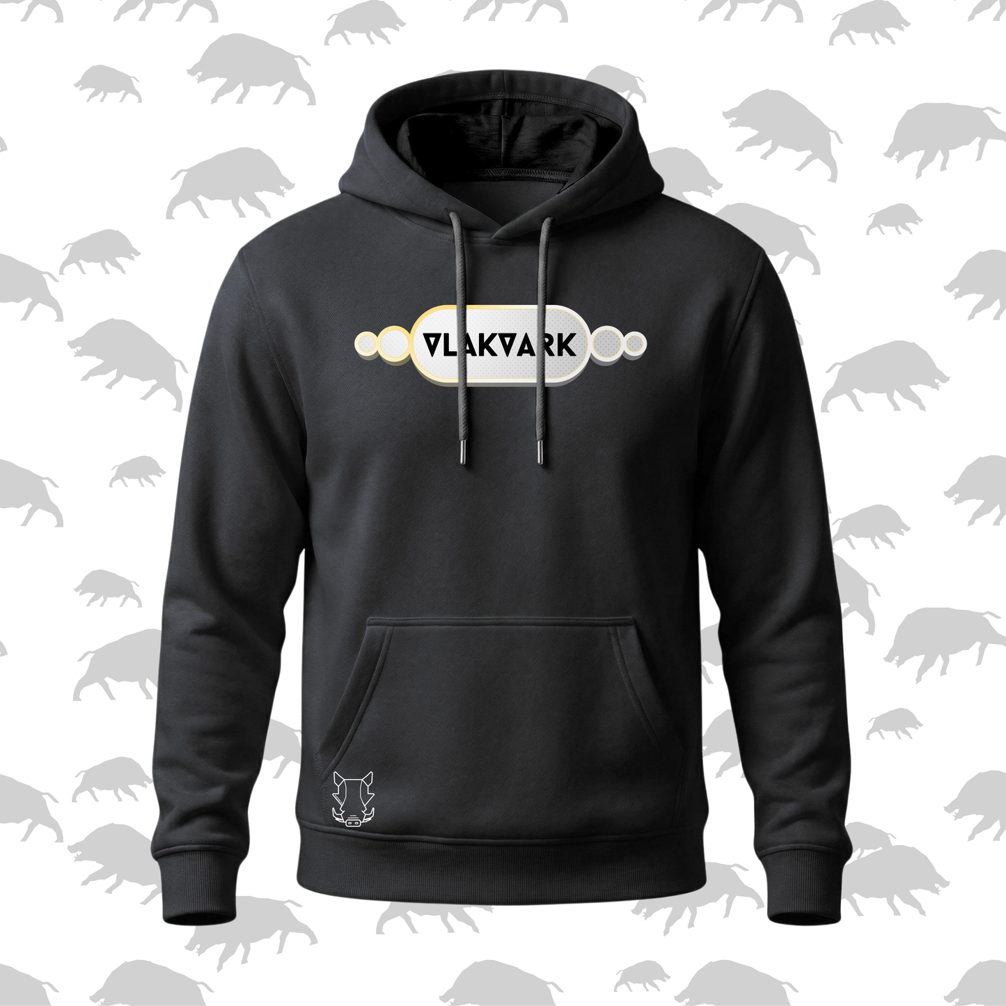 Vlakvark Hoodie V Mans en Dames (A)