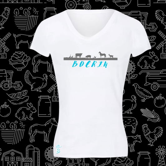 Boerin T-Hemp vir Dames