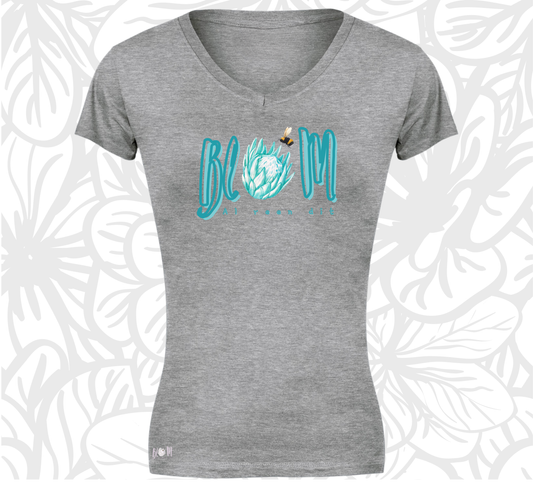 Blom T-Hemp vir Dames