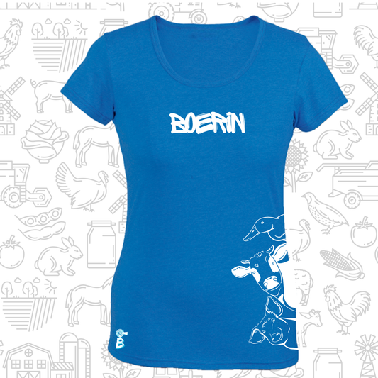 Boerin T-Hemp vir Dames