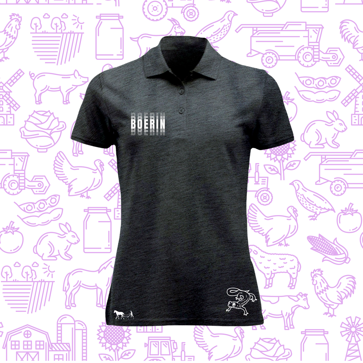 Boertjie Golf Shirts For Ladies