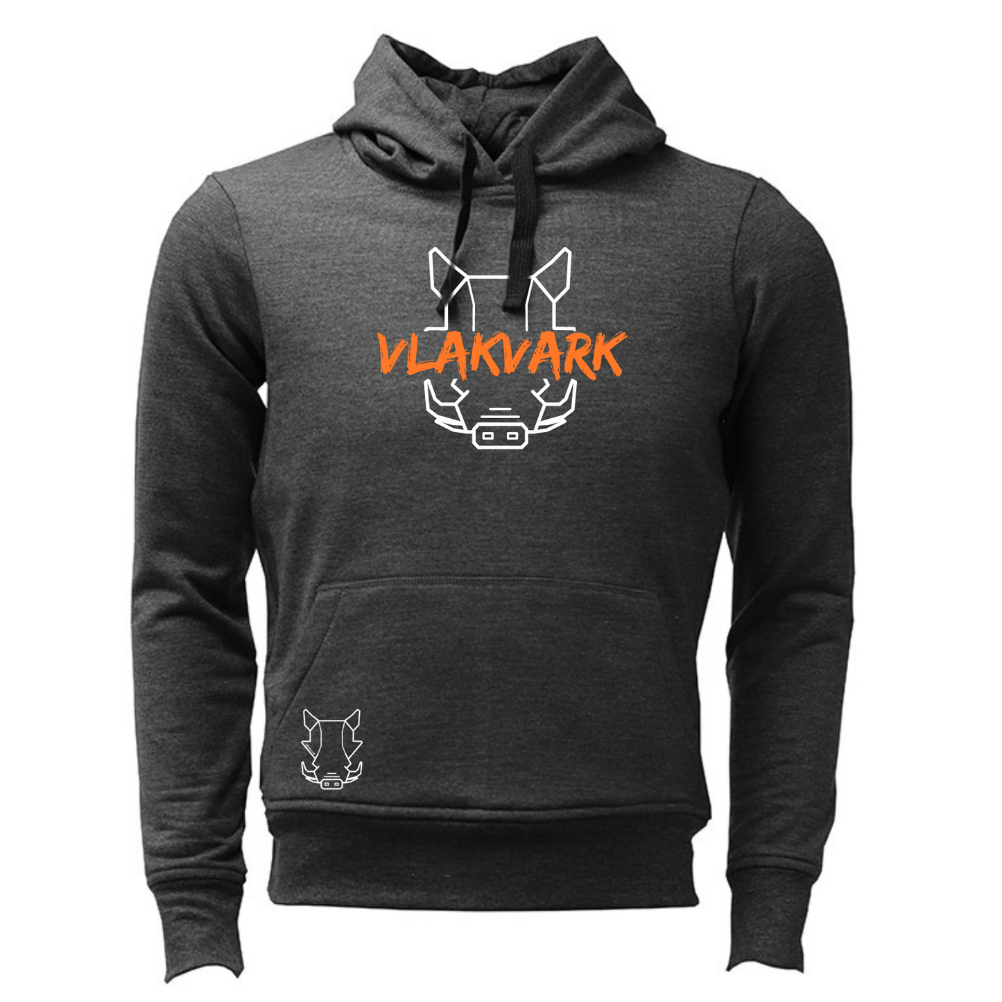 Vlakvark Hoodie V Mans en Dames