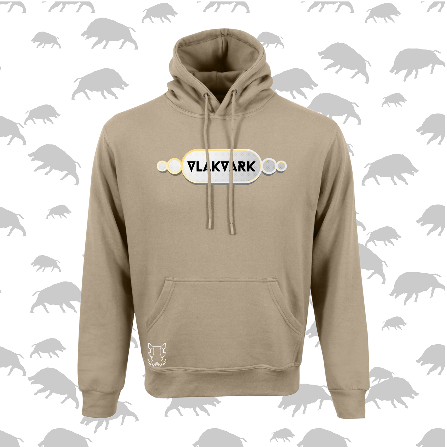 Vlakvark Hoodie V Mans en Dames (A)