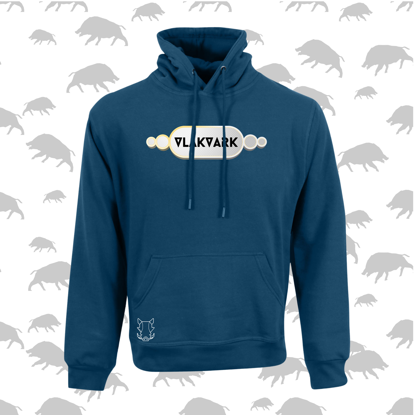 Vlakvark Hoodie V Mans en Dames (A)