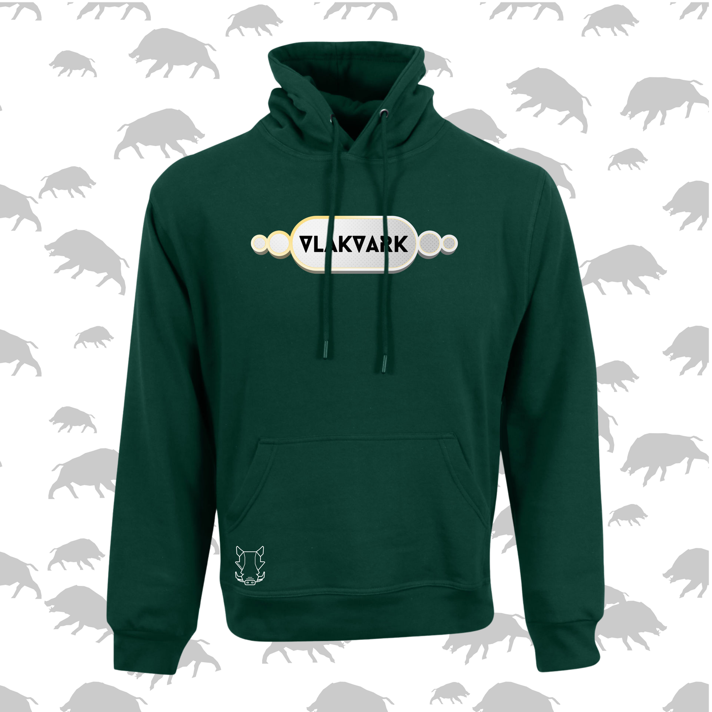 Vlakvark Hoodie V Mans en Dames (A)